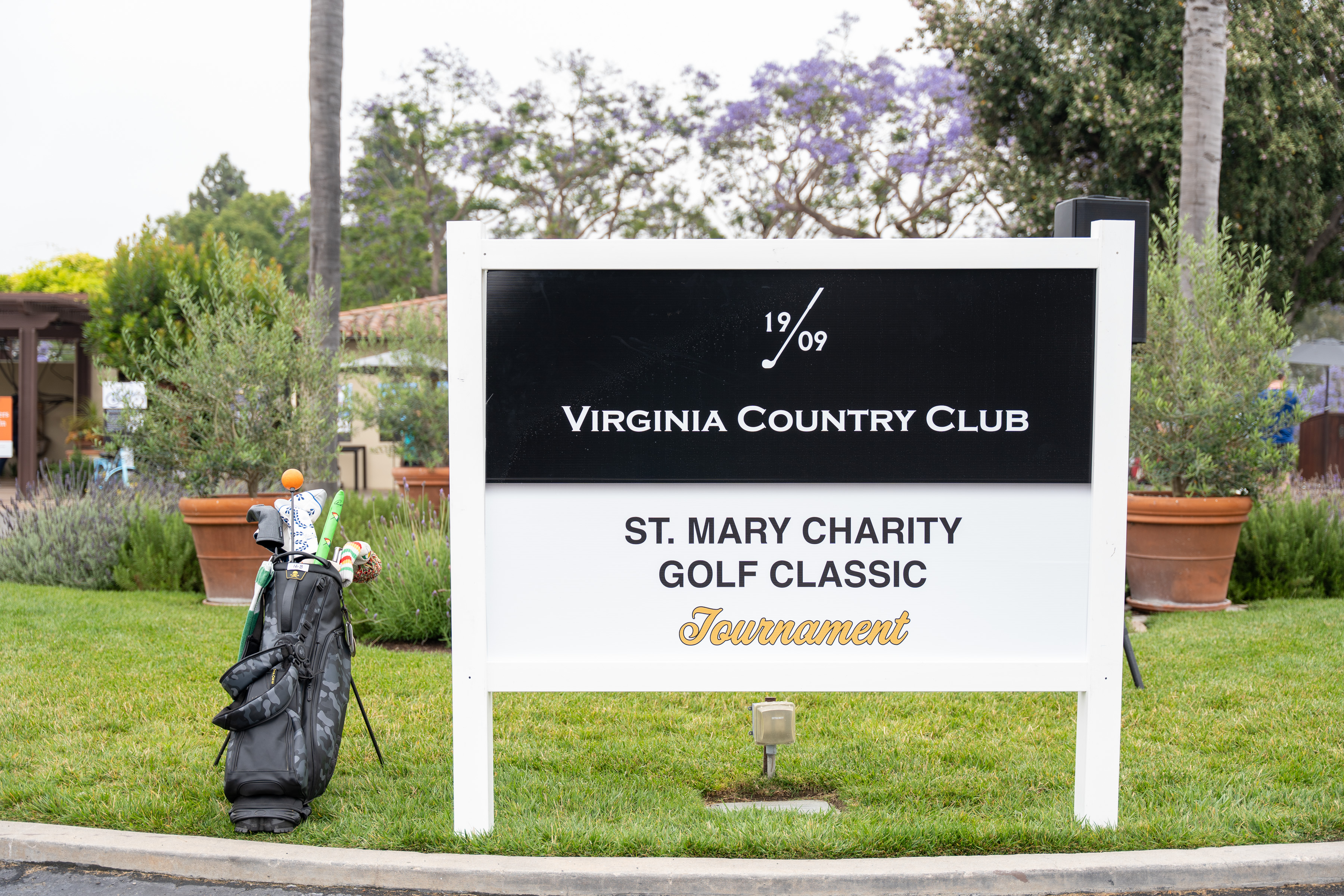 Golf sign at VCC